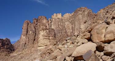 Blick auf die Abu Aina Towers
