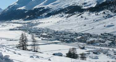 Blick auf Livigno