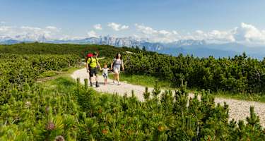 Panoramaweg bei der Schwarzseespitze