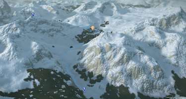 Übersicht Skitour Pareispitze