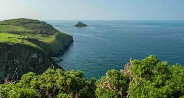 Traumhafte Landschaft am Pentire Point
