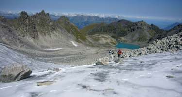 Der Pizolgletscher immer noch eindrücklich - tragen wir ihm Sorge