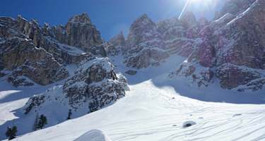 Die bizzarre Felsformationen sind im Winter fast noch imposanter.