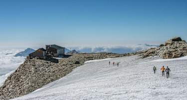 Auf dem Weg zum wunderschönen Rifugio di Mantova.