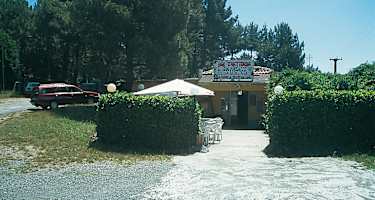 Bar-Trattoria "Da Natale", die beliebte Einkehr am Colle del Telegrafo.