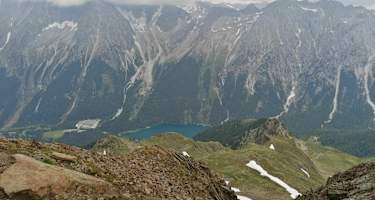 Gipfelblick von der Rotwand in Antholz