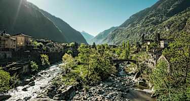 Der schöne Ort Giornico