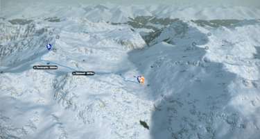 Übersicht Skitour Schadler