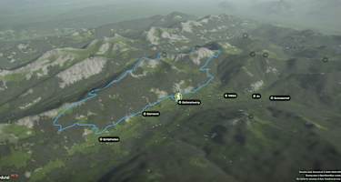 Elevation data: Geoland.at; © JAXA; NASA (SRTM)