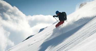 Wunderschöne Pulverhänge