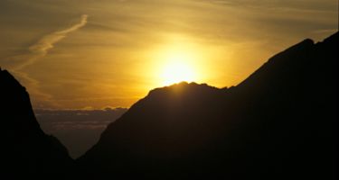 Sonnenuntergang im Karwendel