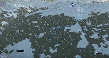 Übersicht Skitour Speikspitze