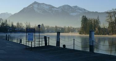 Den Niesen hat man bei der Umrundung des Thunersees ständig im Blick.