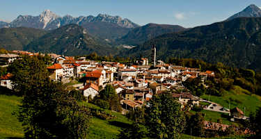 Bergdorf zwischen Forni di Sopra und Tolmezzo