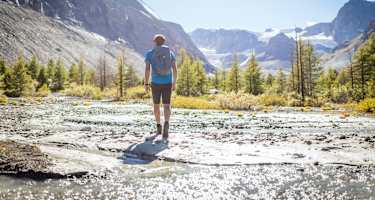 Weiterwandern auf der Tour Monte Rosa Matterhorn