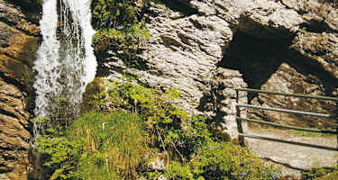 Die Thurwasserfälle bilden den spektakulären Auftakt zur Säntis-Tour.