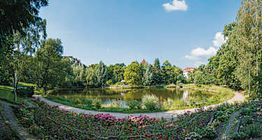 Klarensee im Alten Park.