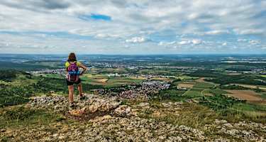 Auf dem Gipfel des Breitensteins