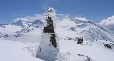 Fundstelle des Mannes aus dem Eis