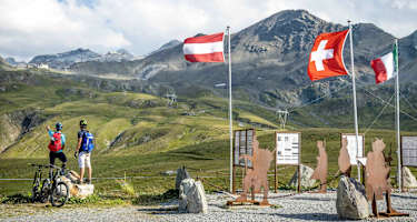 Am Dreiländereck Österreich, Schweiz, Italien