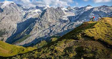 Im Angesicht des Ortlers auf der TransAlp