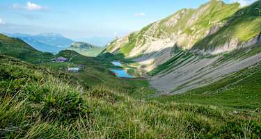 Auf der zweiten Etappe des Steinbock-Treks
