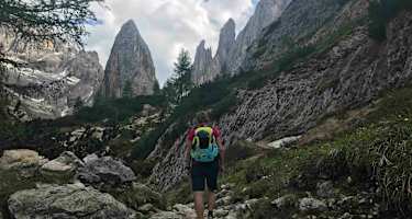 Ab der Talschlusshütte im Fischleintal