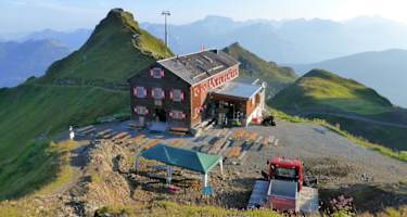 Wormser Hütte entlang der Verwallrunde