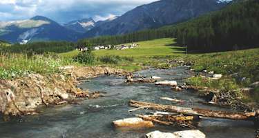 Entlang der Ufer des Roms