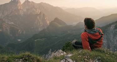 Abendstimmung rund um das Buchsteinhaus