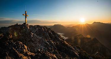 Abendstimmung auf der Hörndlwand