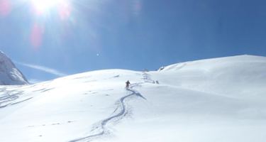 Abfahrtsgenuss bei Traumwetter.