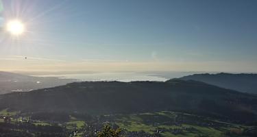 Blick auf den Bodensee vom Brüggelekopf