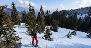Aufstieg zum Bernadeinrücken