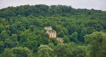 Am Wanderparkplatz bei Anhausen