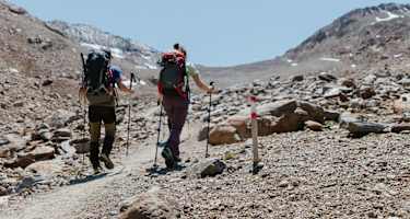 Anstieg zur Similaunhütte