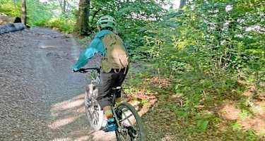Der Antennentrail am Uetliberg