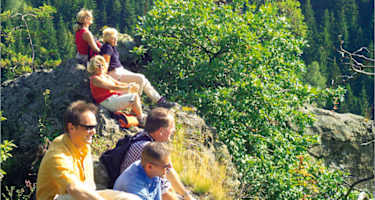 Aussichtsreiche Rast am Frankenweg 