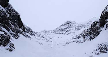 Aufstieg auf das Hohe Brett