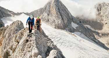 Über den Amon-Klettersteig auf das Hohe Kreuz
