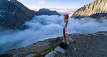 Aussicht von der Baltschiederklause