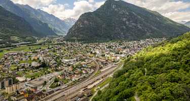 Auf der Tessiner Strada Alta.