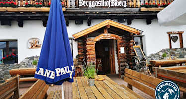 Der Berggasthof Biberg liegt auf 1426m.