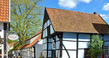 Schöne Fachwerkidylle in Tecklenburg