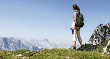 Wandern über dem Achensee