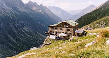 Das Ziel der fünften Etappe des Berliner Höhenwegs: Die Greizerhütte