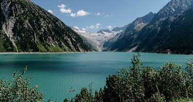 Der Schlegeisspeicher in den Zillertaler Alpen