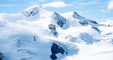 Wildspitze Nordgipfel und dahinter der Südgipfel