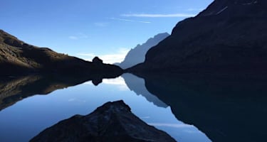 Blick auf die Adolf-Nossberger Hütte