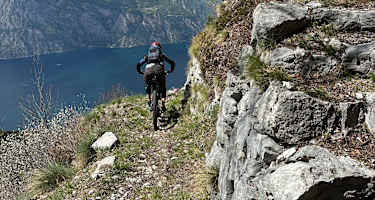 Bike Downhill am Gardasee
